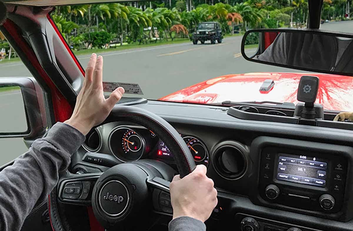 jeep wave in oahu